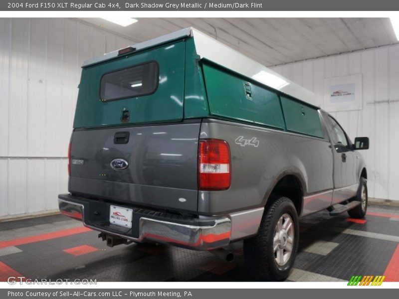 Dark Shadow Grey Metallic / Medium/Dark Flint 2004 Ford F150 XLT Regular Cab 4x4