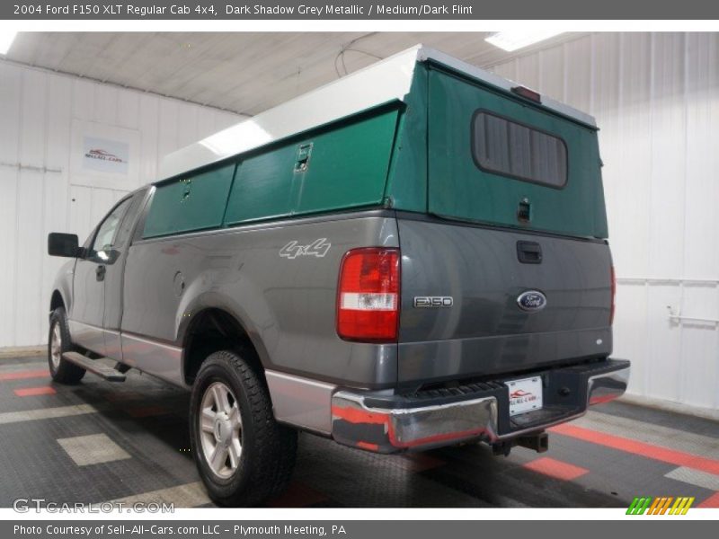 Dark Shadow Grey Metallic / Medium/Dark Flint 2004 Ford F150 XLT Regular Cab 4x4