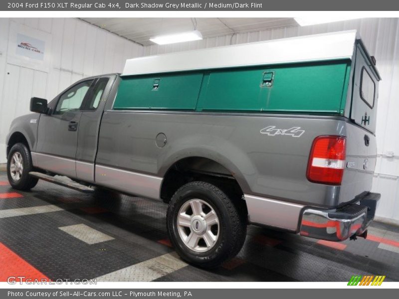 Dark Shadow Grey Metallic / Medium/Dark Flint 2004 Ford F150 XLT Regular Cab 4x4