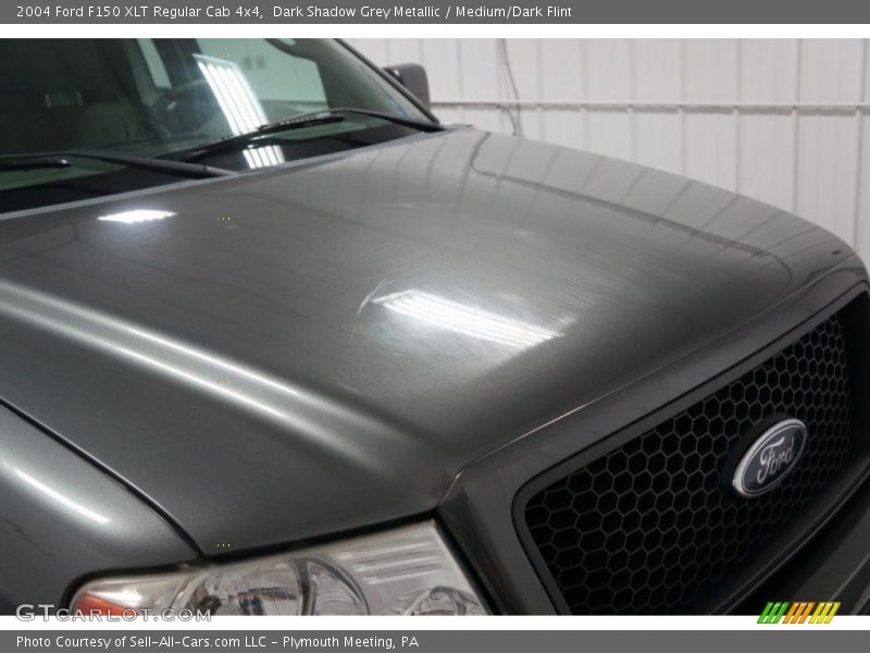 Dark Shadow Grey Metallic / Medium/Dark Flint 2004 Ford F150 XLT Regular Cab 4x4