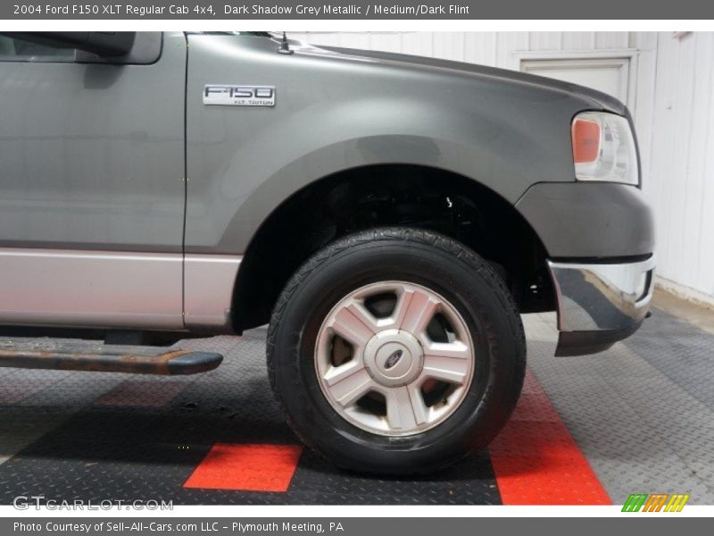 Dark Shadow Grey Metallic / Medium/Dark Flint 2004 Ford F150 XLT Regular Cab 4x4