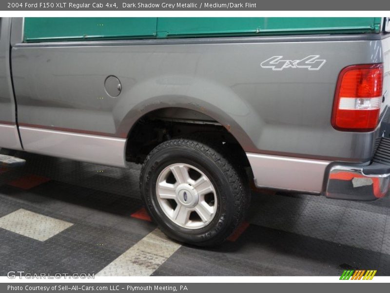 Dark Shadow Grey Metallic / Medium/Dark Flint 2004 Ford F150 XLT Regular Cab 4x4