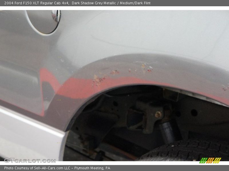 Dark Shadow Grey Metallic / Medium/Dark Flint 2004 Ford F150 XLT Regular Cab 4x4