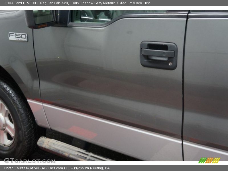 Dark Shadow Grey Metallic / Medium/Dark Flint 2004 Ford F150 XLT Regular Cab 4x4