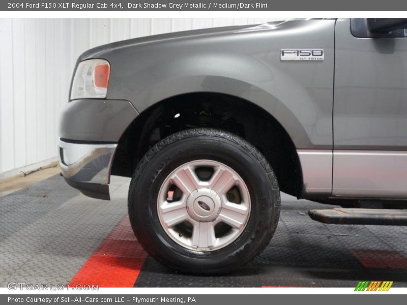 Dark Shadow Grey Metallic / Medium/Dark Flint 2004 Ford F150 XLT Regular Cab 4x4