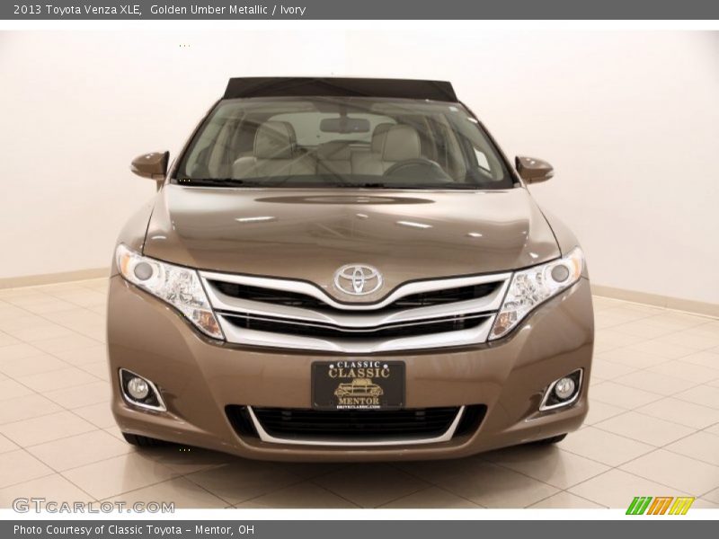 Golden Umber Metallic / Ivory 2013 Toyota Venza XLE