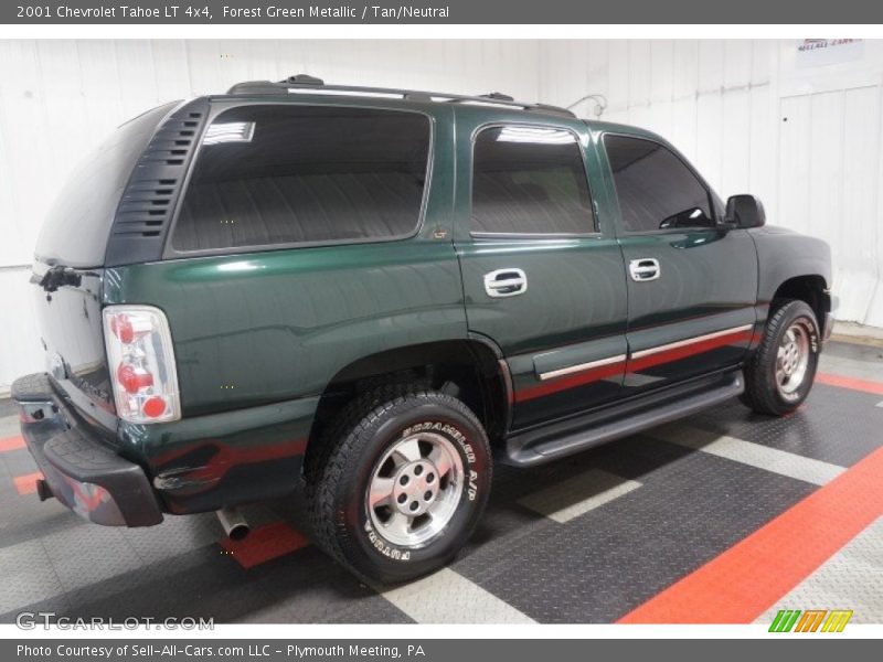 Forest Green Metallic / Tan/Neutral 2001 Chevrolet Tahoe LT 4x4