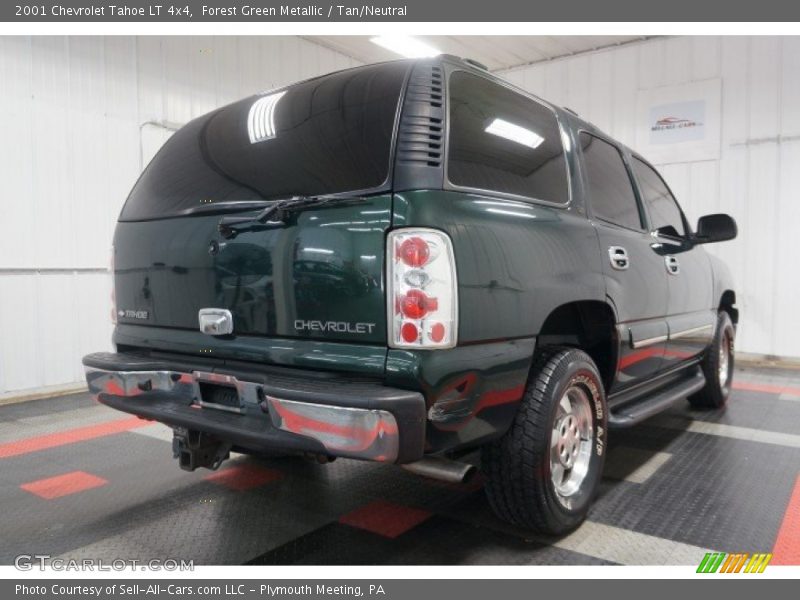 Forest Green Metallic / Tan/Neutral 2001 Chevrolet Tahoe LT 4x4