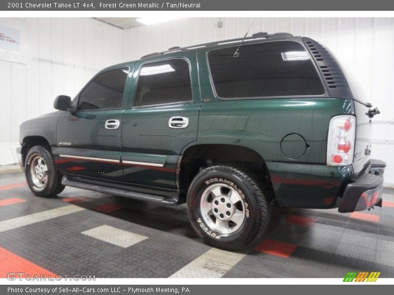 Forest Green Metallic / Tan/Neutral 2001 Chevrolet Tahoe LT 4x4