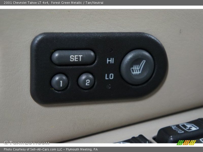 Forest Green Metallic / Tan/Neutral 2001 Chevrolet Tahoe LT 4x4