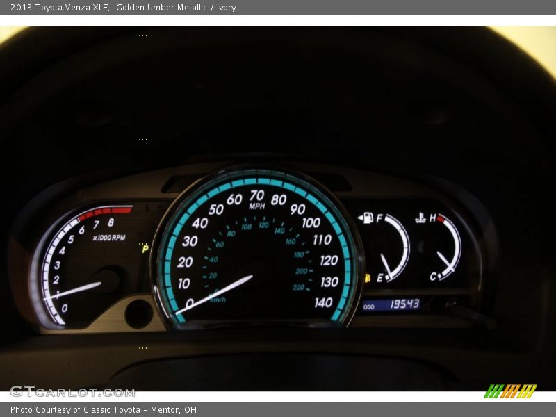 Golden Umber Metallic / Ivory 2013 Toyota Venza XLE