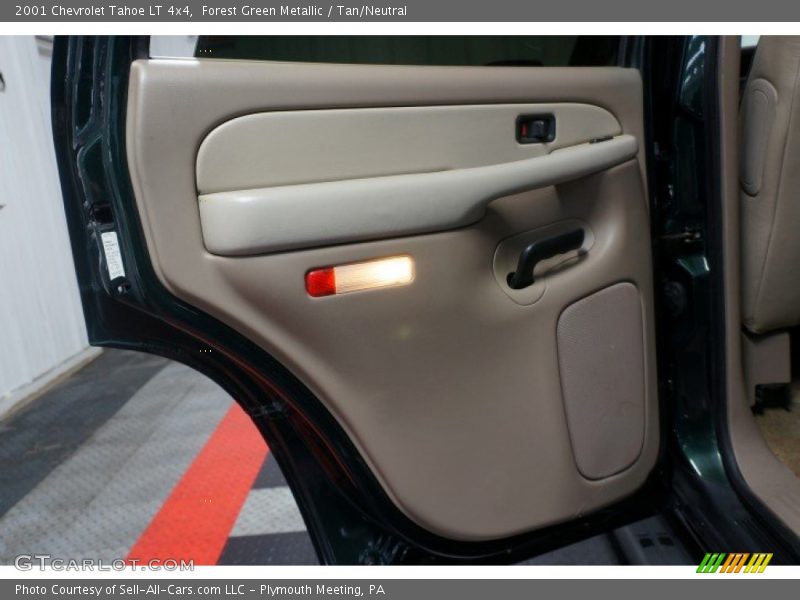 Forest Green Metallic / Tan/Neutral 2001 Chevrolet Tahoe LT 4x4