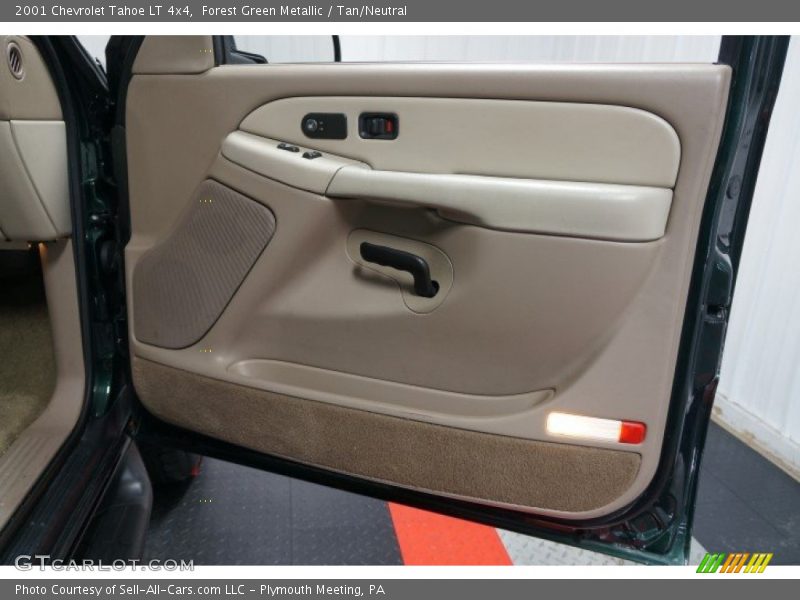 Forest Green Metallic / Tan/Neutral 2001 Chevrolet Tahoe LT 4x4