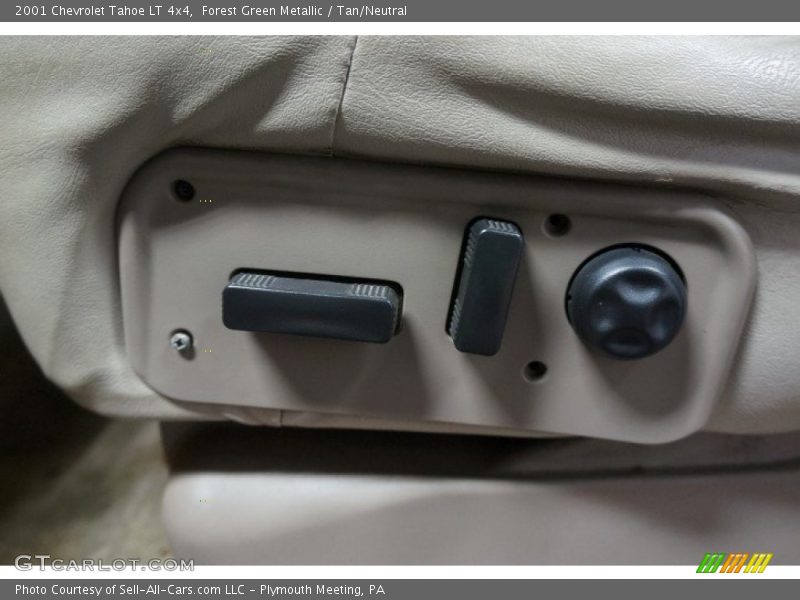 Forest Green Metallic / Tan/Neutral 2001 Chevrolet Tahoe LT 4x4