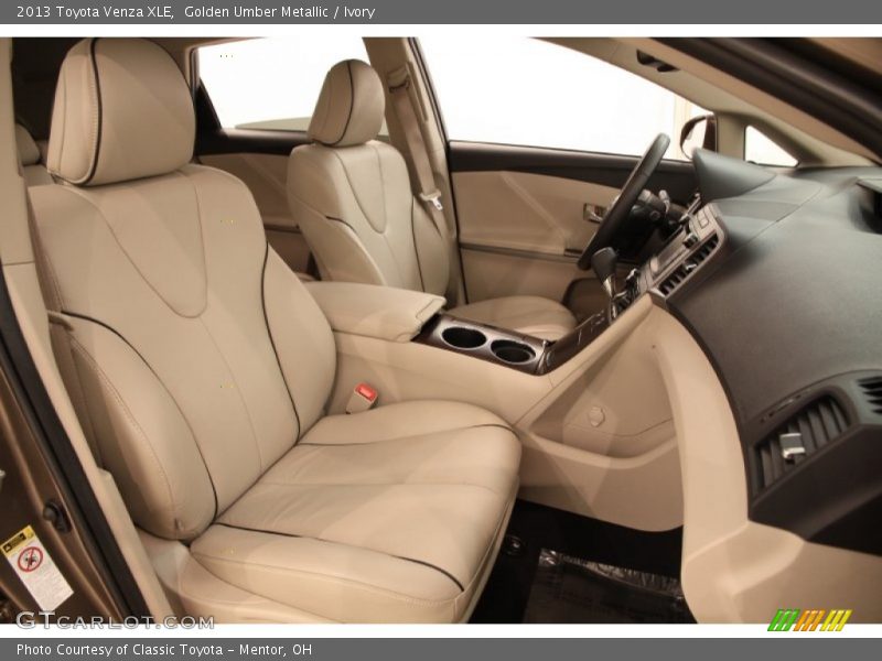 Golden Umber Metallic / Ivory 2013 Toyota Venza XLE