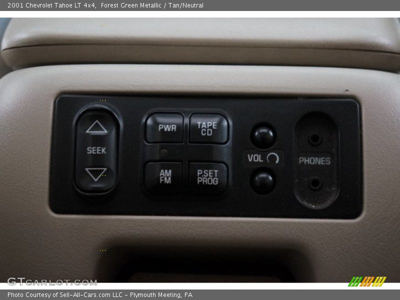Forest Green Metallic / Tan/Neutral 2001 Chevrolet Tahoe LT 4x4
