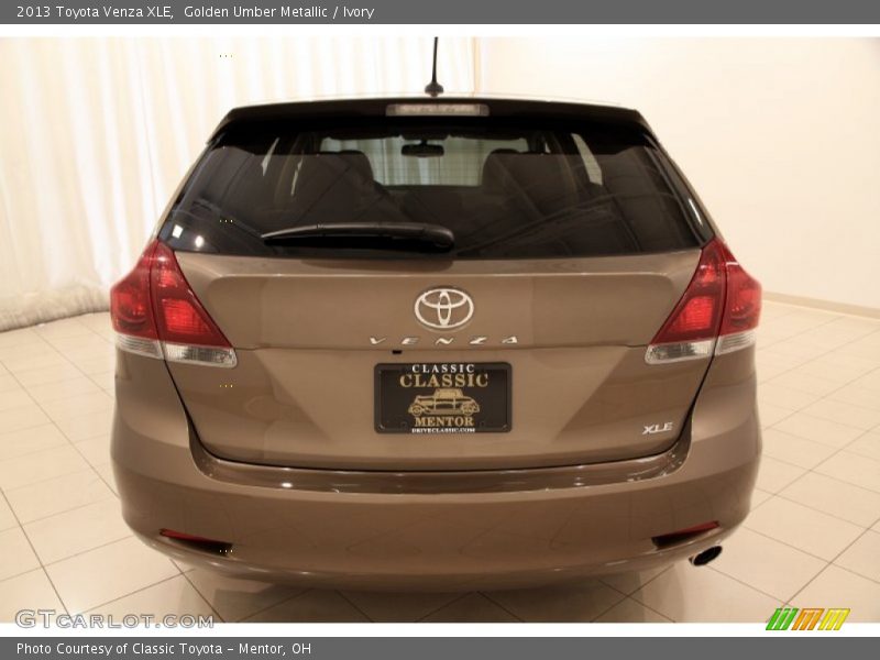 Golden Umber Metallic / Ivory 2013 Toyota Venza XLE