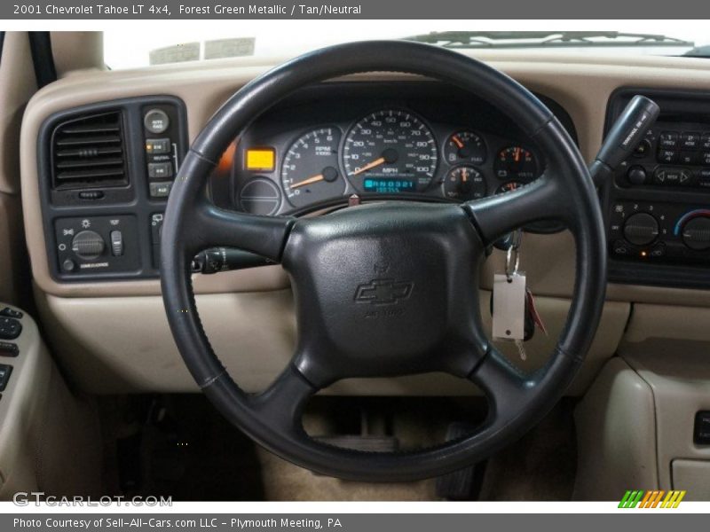 Forest Green Metallic / Tan/Neutral 2001 Chevrolet Tahoe LT 4x4