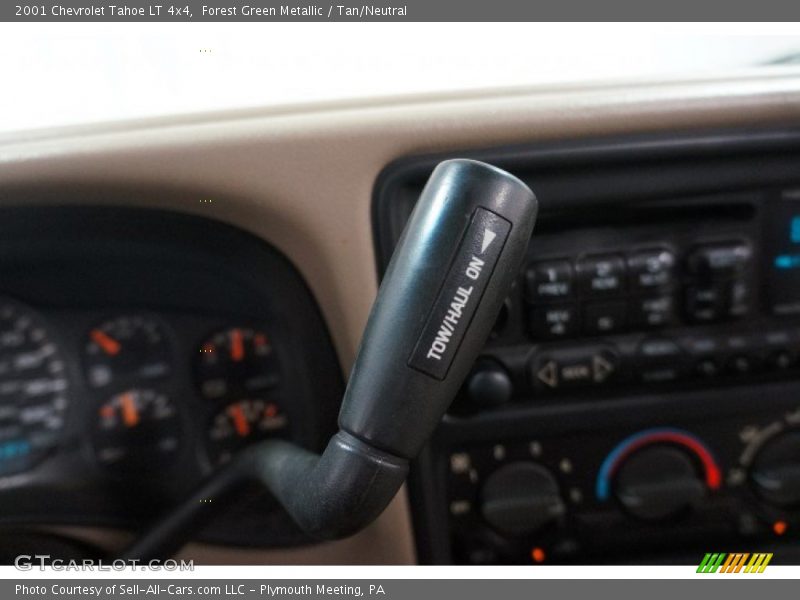 Forest Green Metallic / Tan/Neutral 2001 Chevrolet Tahoe LT 4x4