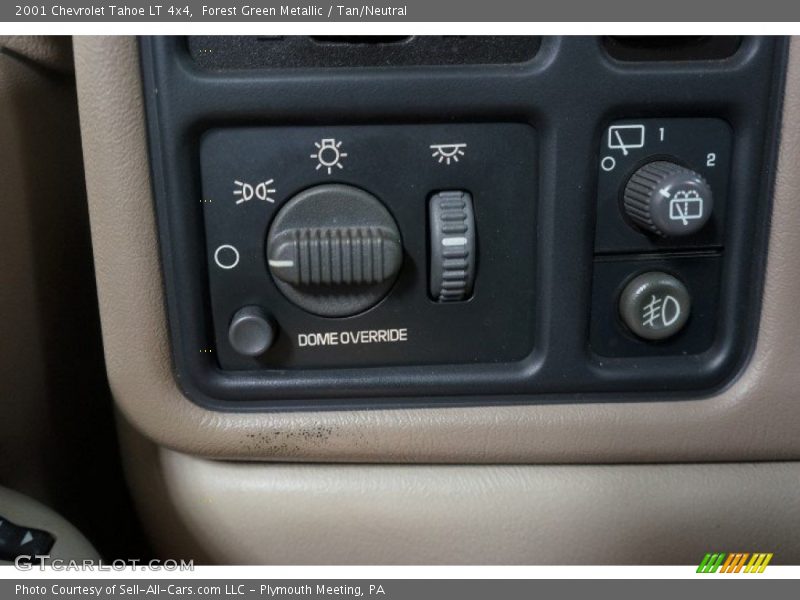 Forest Green Metallic / Tan/Neutral 2001 Chevrolet Tahoe LT 4x4