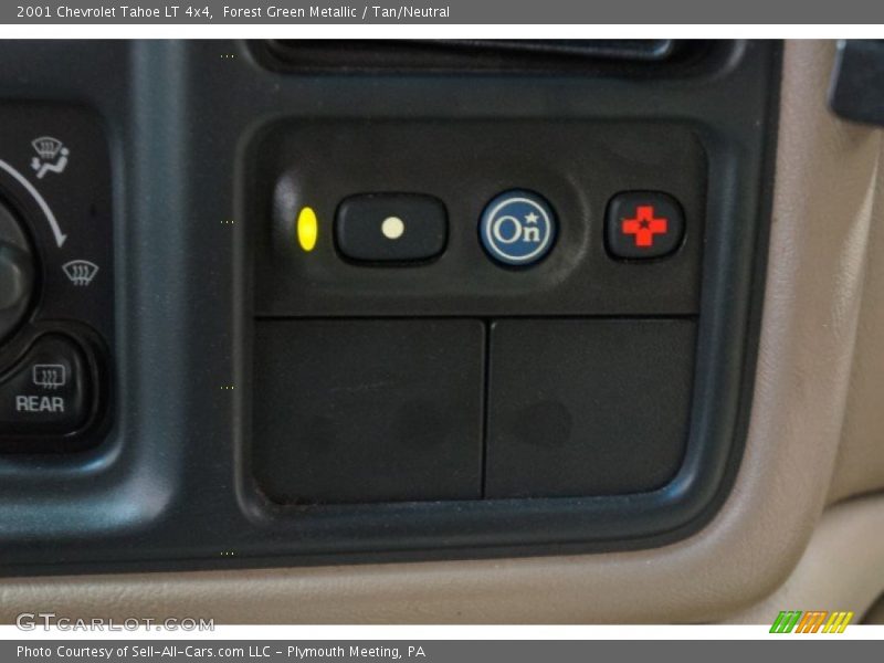 Forest Green Metallic / Tan/Neutral 2001 Chevrolet Tahoe LT 4x4
