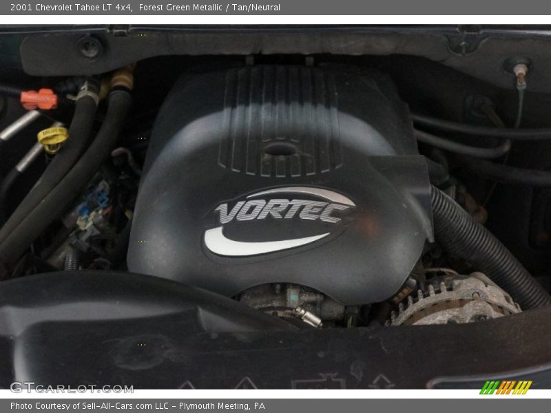 Forest Green Metallic / Tan/Neutral 2001 Chevrolet Tahoe LT 4x4