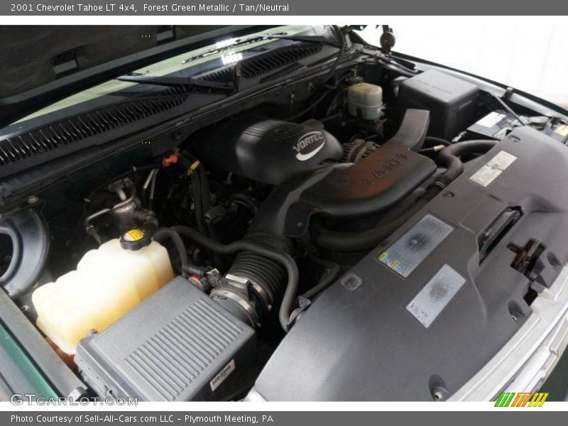 Forest Green Metallic / Tan/Neutral 2001 Chevrolet Tahoe LT 4x4