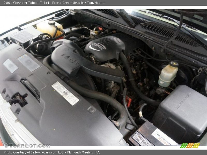 Forest Green Metallic / Tan/Neutral 2001 Chevrolet Tahoe LT 4x4