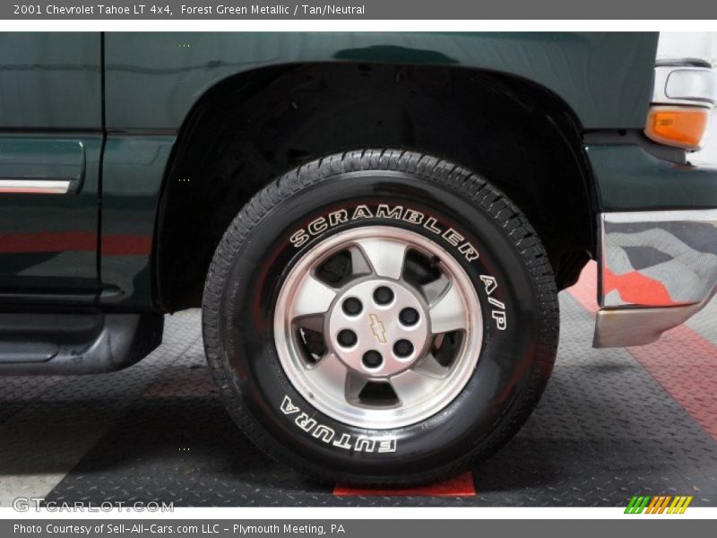 Forest Green Metallic / Tan/Neutral 2001 Chevrolet Tahoe LT 4x4