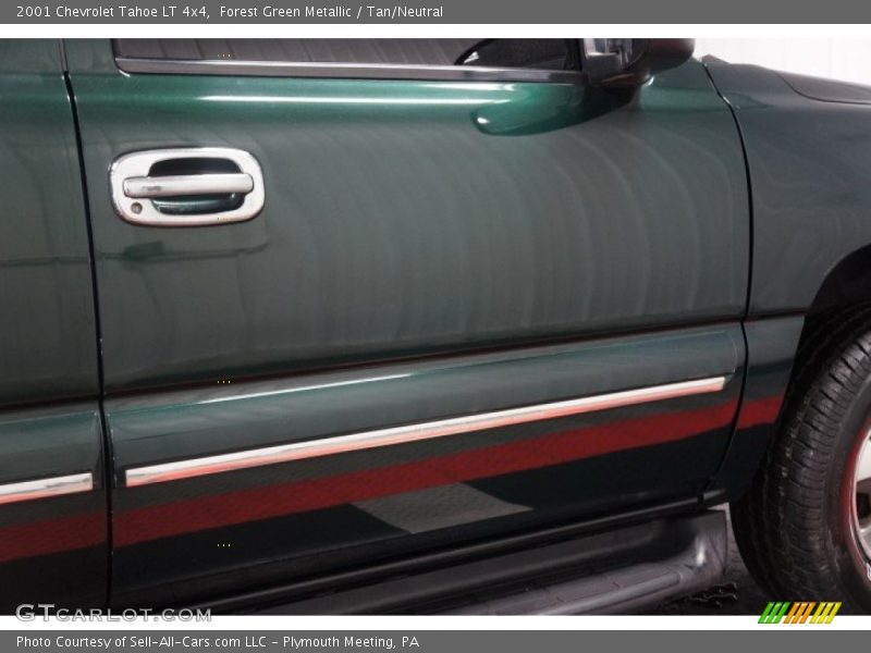 Forest Green Metallic / Tan/Neutral 2001 Chevrolet Tahoe LT 4x4