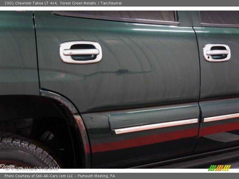Forest Green Metallic / Tan/Neutral 2001 Chevrolet Tahoe LT 4x4