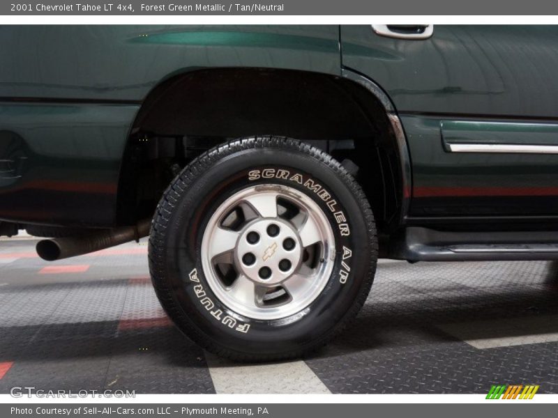 Forest Green Metallic / Tan/Neutral 2001 Chevrolet Tahoe LT 4x4