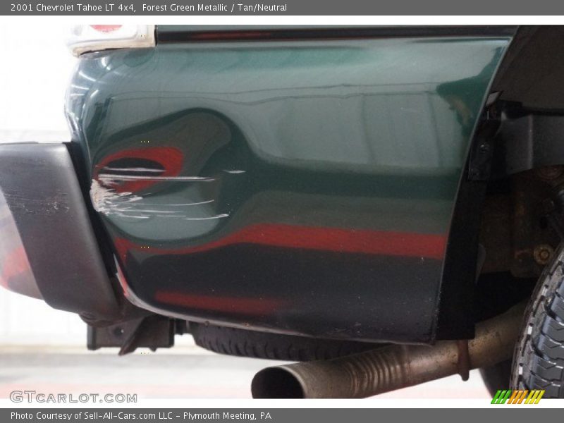 Forest Green Metallic / Tan/Neutral 2001 Chevrolet Tahoe LT 4x4