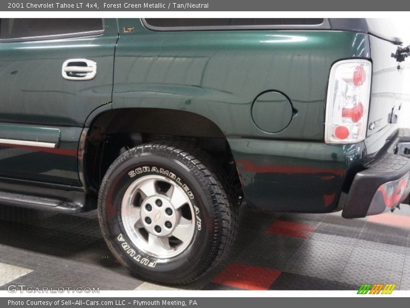 Forest Green Metallic / Tan/Neutral 2001 Chevrolet Tahoe LT 4x4