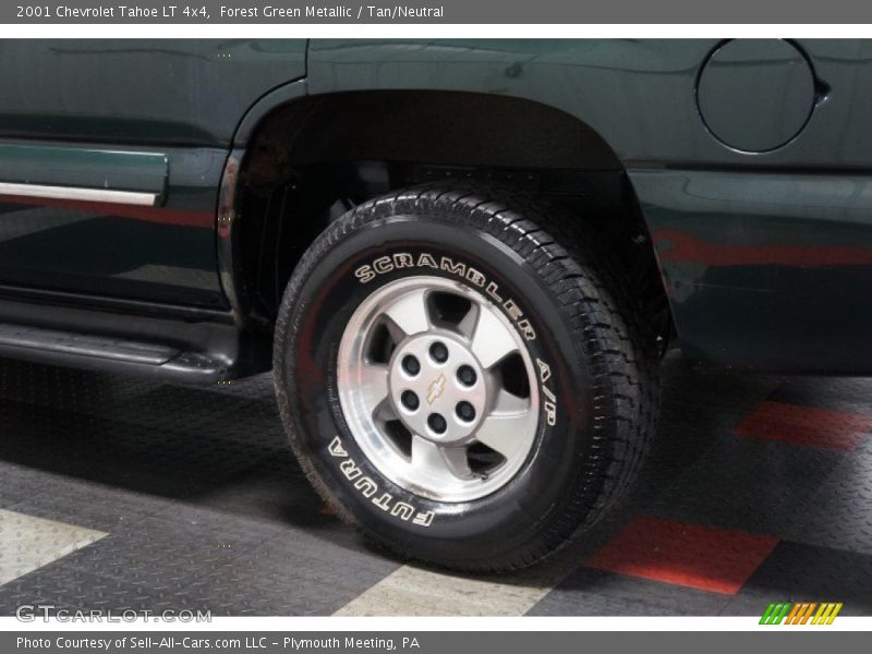 Forest Green Metallic / Tan/Neutral 2001 Chevrolet Tahoe LT 4x4