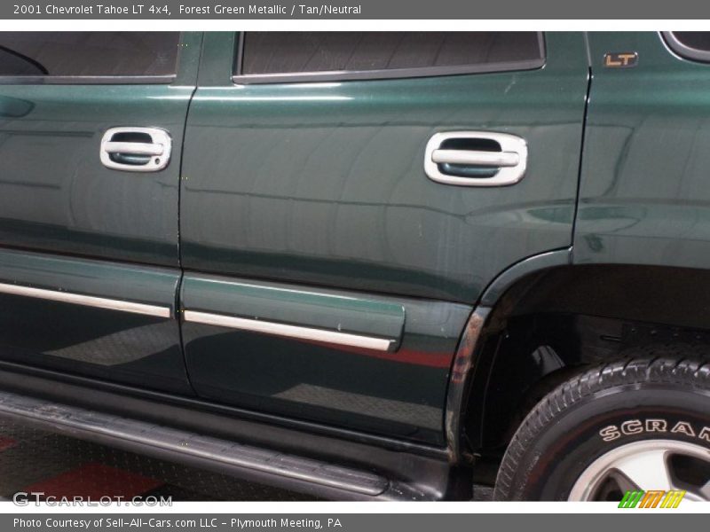 Forest Green Metallic / Tan/Neutral 2001 Chevrolet Tahoe LT 4x4