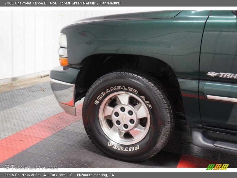 Forest Green Metallic / Tan/Neutral 2001 Chevrolet Tahoe LT 4x4