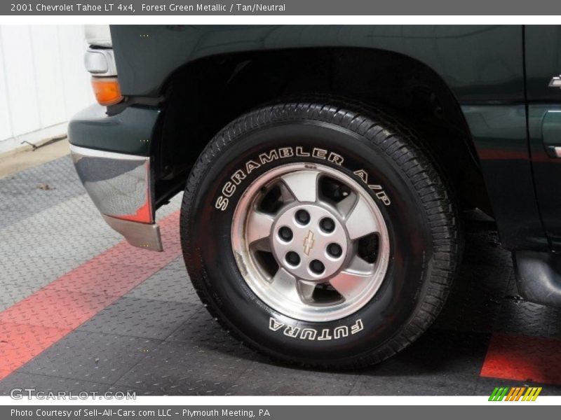Forest Green Metallic / Tan/Neutral 2001 Chevrolet Tahoe LT 4x4