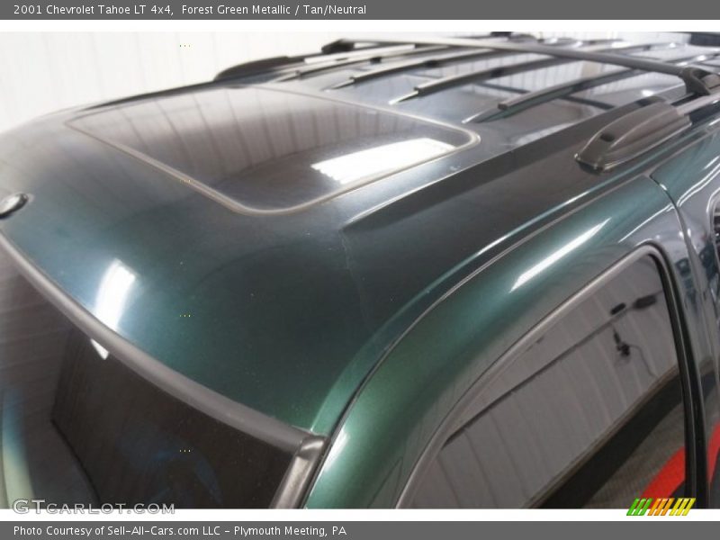 Forest Green Metallic / Tan/Neutral 2001 Chevrolet Tahoe LT 4x4