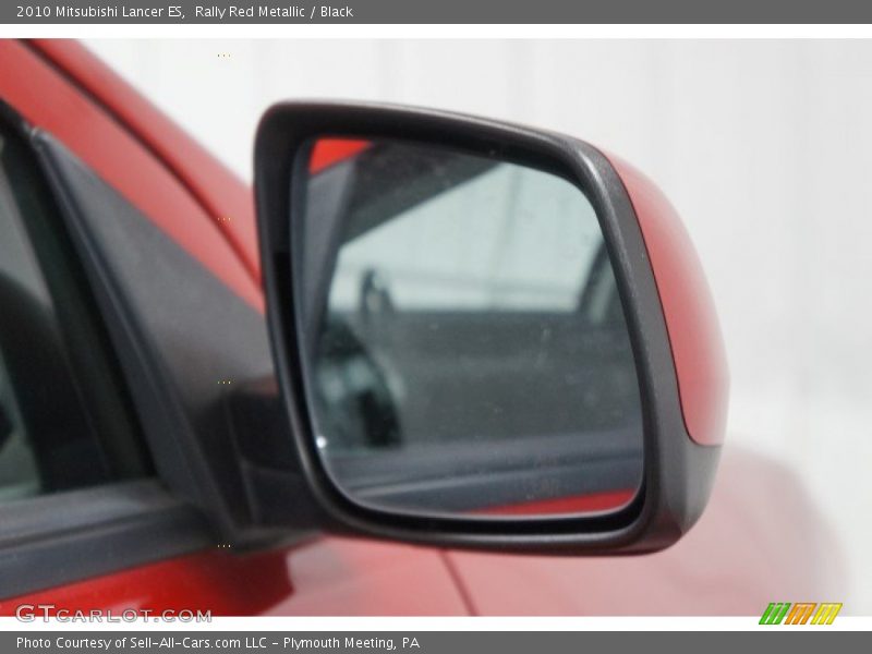 Rally Red Metallic / Black 2010 Mitsubishi Lancer ES