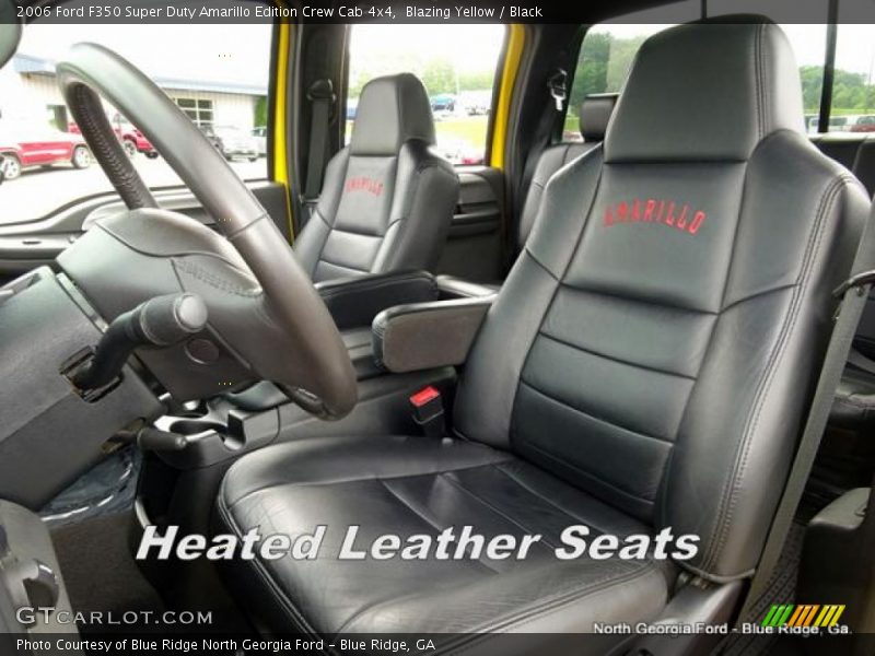 Blazing Yellow / Black 2006 Ford F350 Super Duty Amarillo Edition Crew Cab 4x4