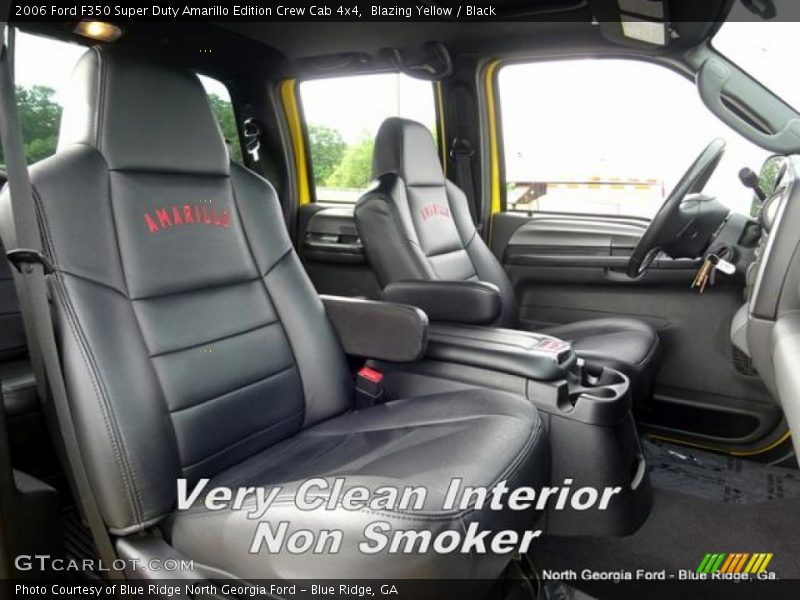Blazing Yellow / Black 2006 Ford F350 Super Duty Amarillo Edition Crew Cab 4x4