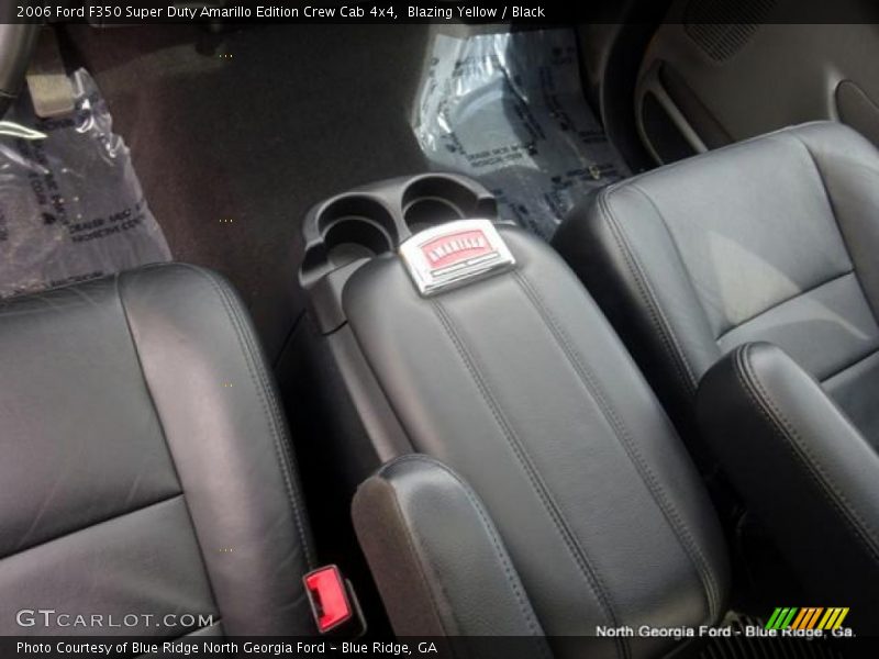 Blazing Yellow / Black 2006 Ford F350 Super Duty Amarillo Edition Crew Cab 4x4