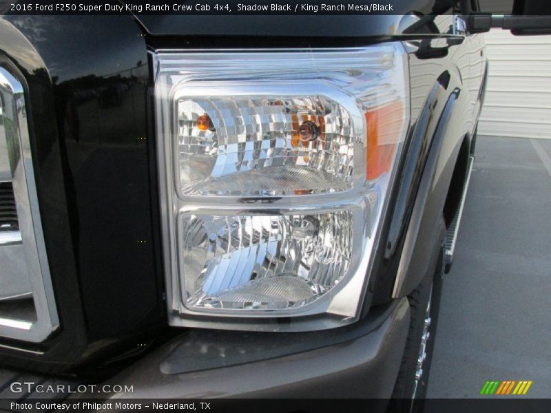 Shadow Black / King Ranch Mesa/Black 2016 Ford F250 Super Duty King Ranch Crew Cab 4x4