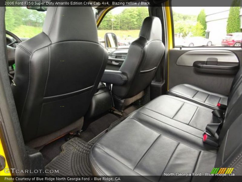 Blazing Yellow / Black 2006 Ford F350 Super Duty Amarillo Edition Crew Cab 4x4