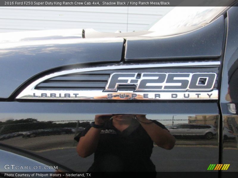 Shadow Black / King Ranch Mesa/Black 2016 Ford F250 Super Duty King Ranch Crew Cab 4x4