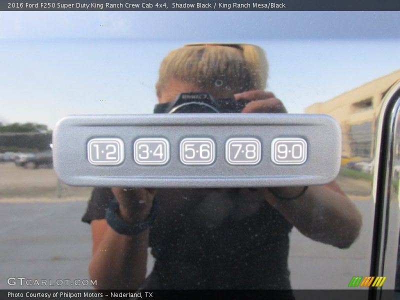 Shadow Black / King Ranch Mesa/Black 2016 Ford F250 Super Duty King Ranch Crew Cab 4x4