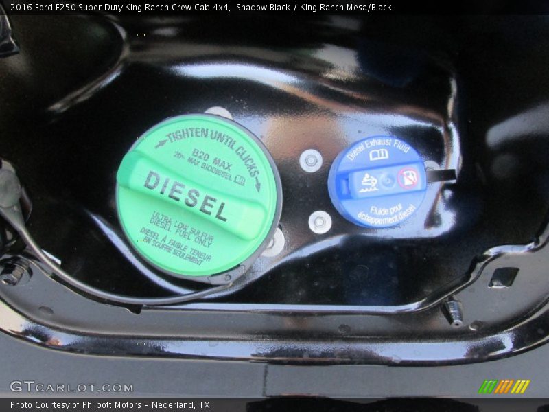 Shadow Black / King Ranch Mesa/Black 2016 Ford F250 Super Duty King Ranch Crew Cab 4x4
