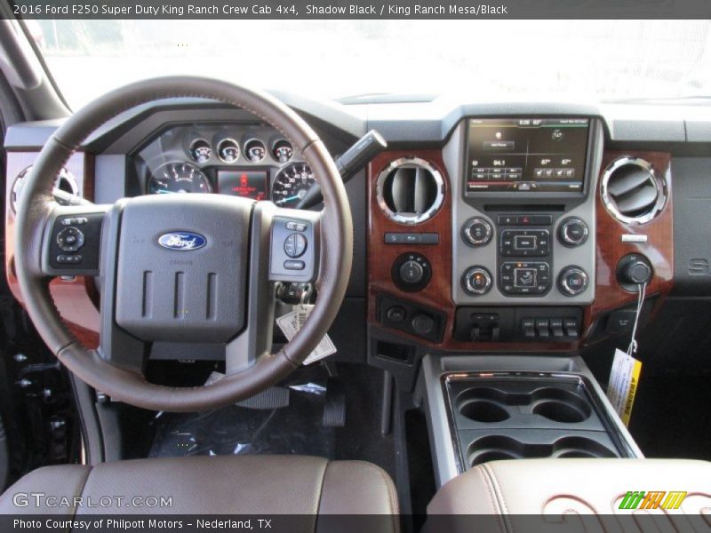 Shadow Black / King Ranch Mesa/Black 2016 Ford F250 Super Duty King Ranch Crew Cab 4x4