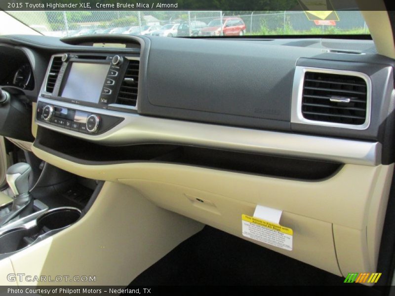 Creme Brulee Mica / Almond 2015 Toyota Highlander XLE